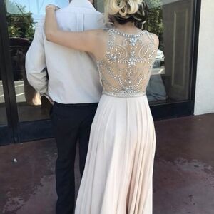 Elegant Beaded Evening Gown